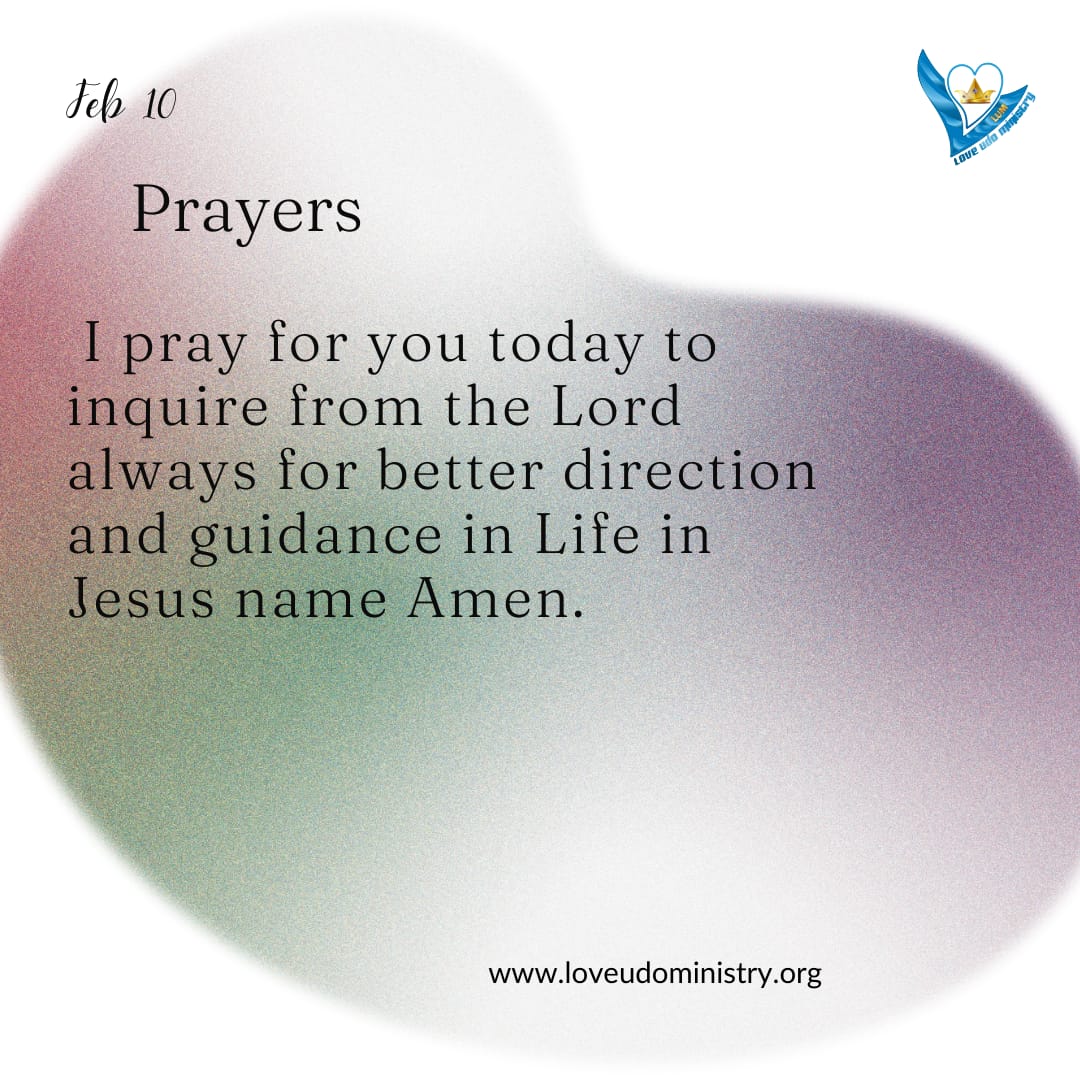 Read more about the article Feb 10th Prayer